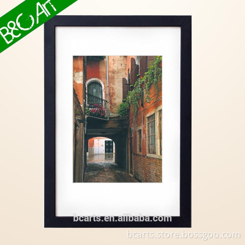 ZH(548) Family house fine art painting from picture to print by Epson